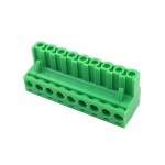 9 Pin Female Right Angle Screwable Plug 7.62mm (Combicon Connector)